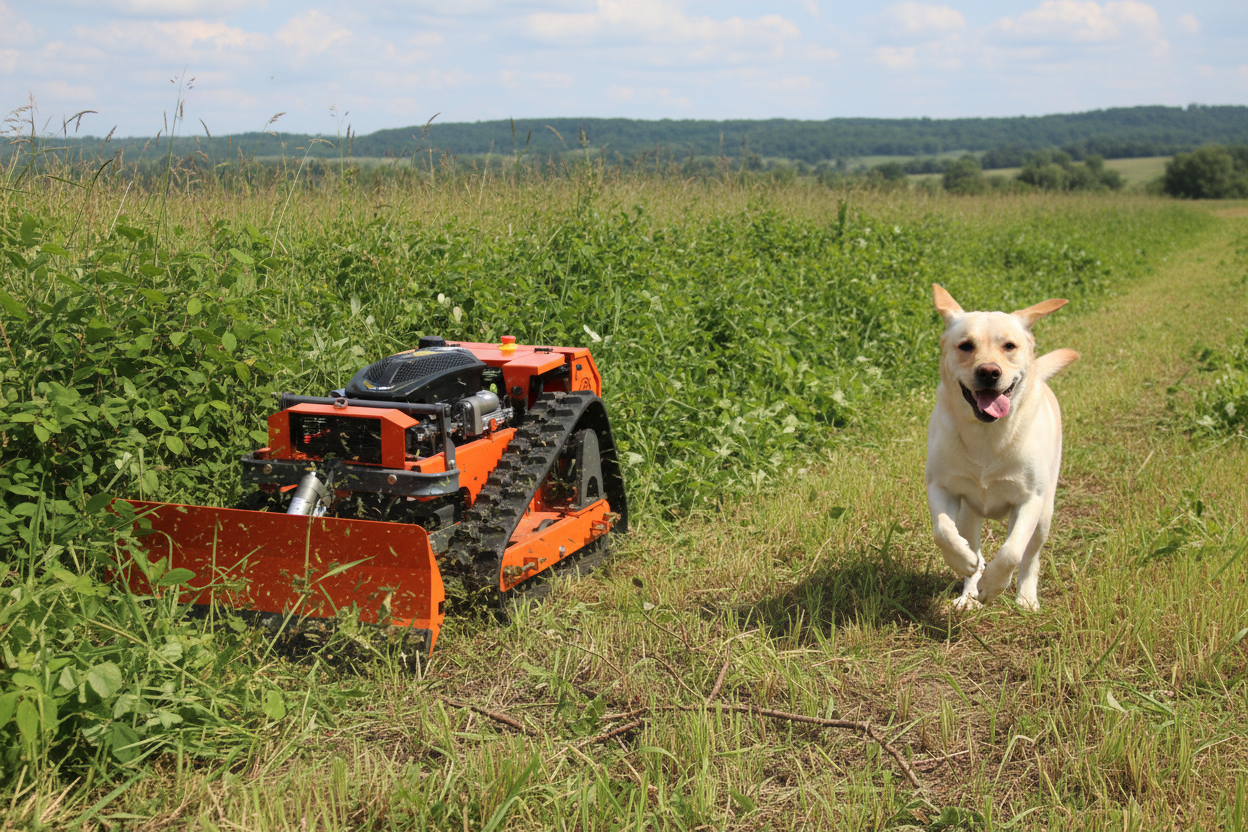 How to Efficiently Clear Tough-to-Reach Areas on Your Farm Using a Brush Mower