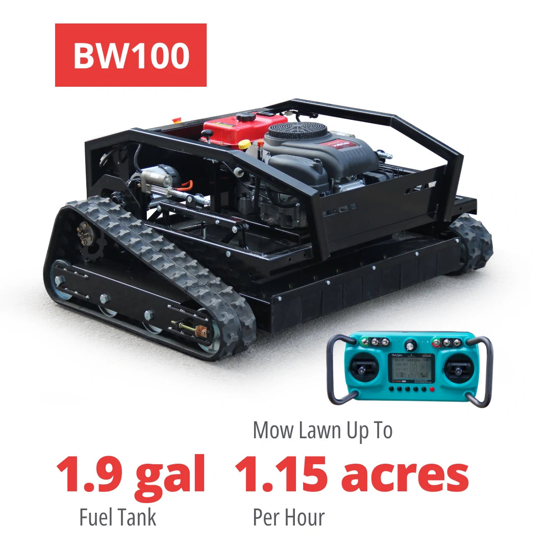 BW R/C Lawn Mower 22HP Gas-Powered