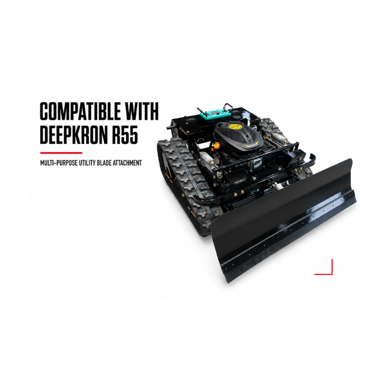 Multi-purpose Snow Blade Attachment for R55 Tracked Mower