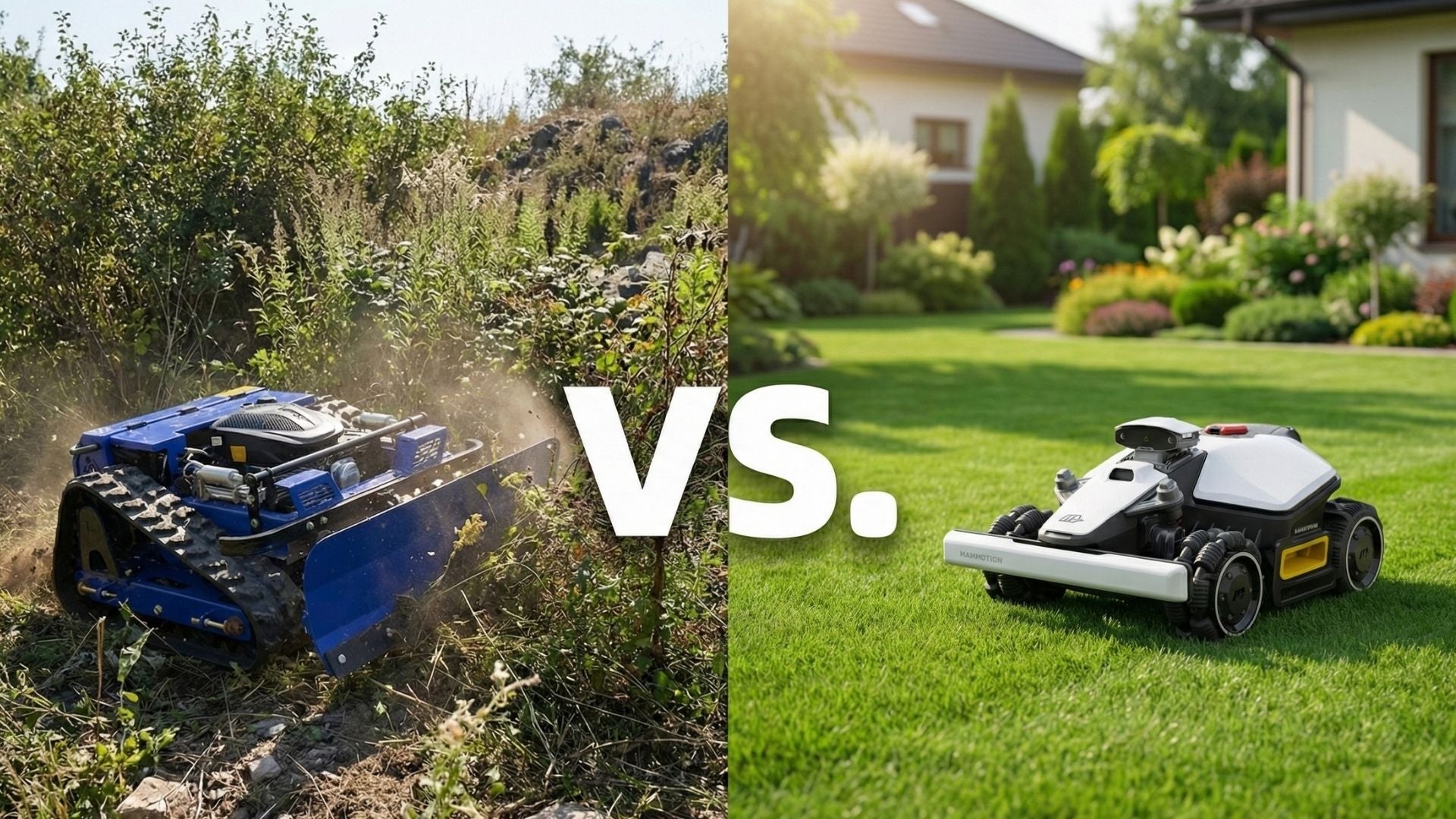 DeepKron RC Mower vs. Mammotion: Which One Is Right for Your Property?