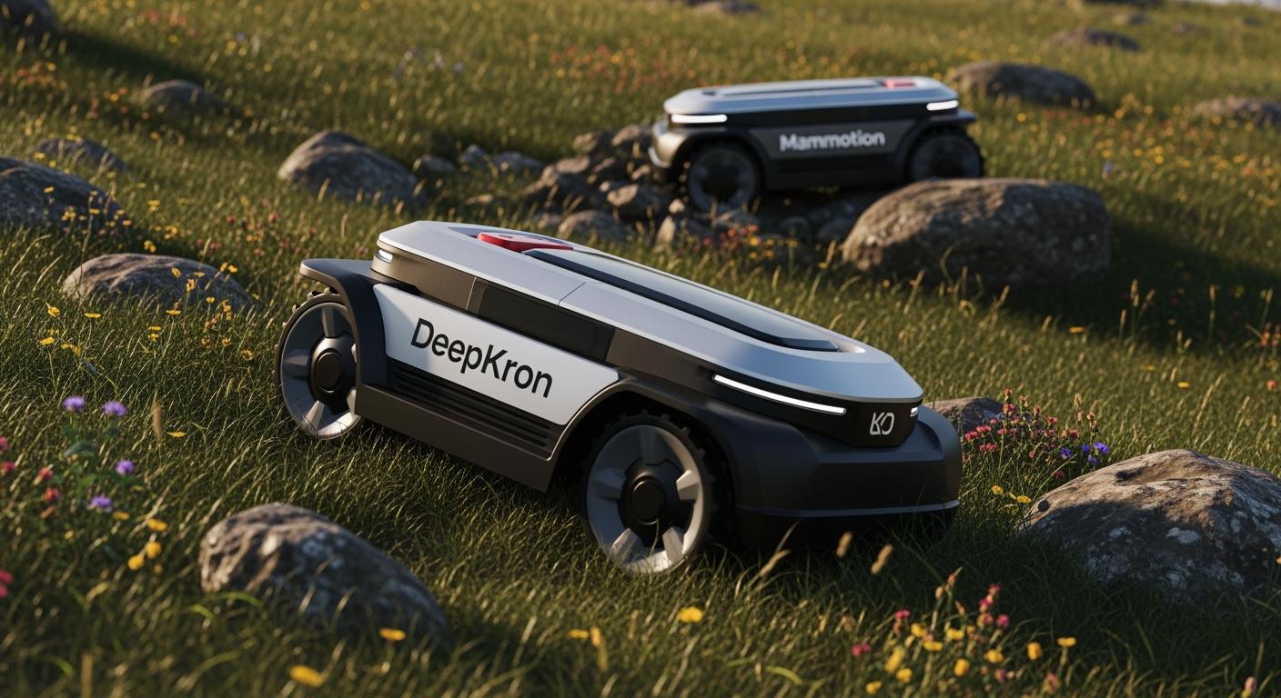 DeepKron Excels for Rugged Lawns Mammotion Can’t Handle
