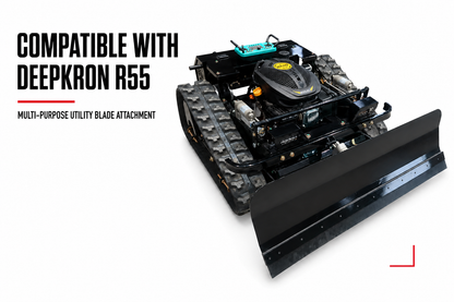 Multi-purpose Snow Blade Attachment for R55 Tracked Mower