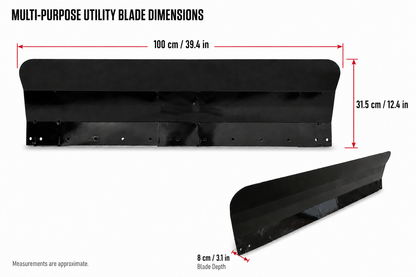 Multi-purpose Snow Blade Attachment for R55 Tracked Mower