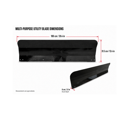 Multi-purpose Snow Blade Attachment for R55 Tracked Mower