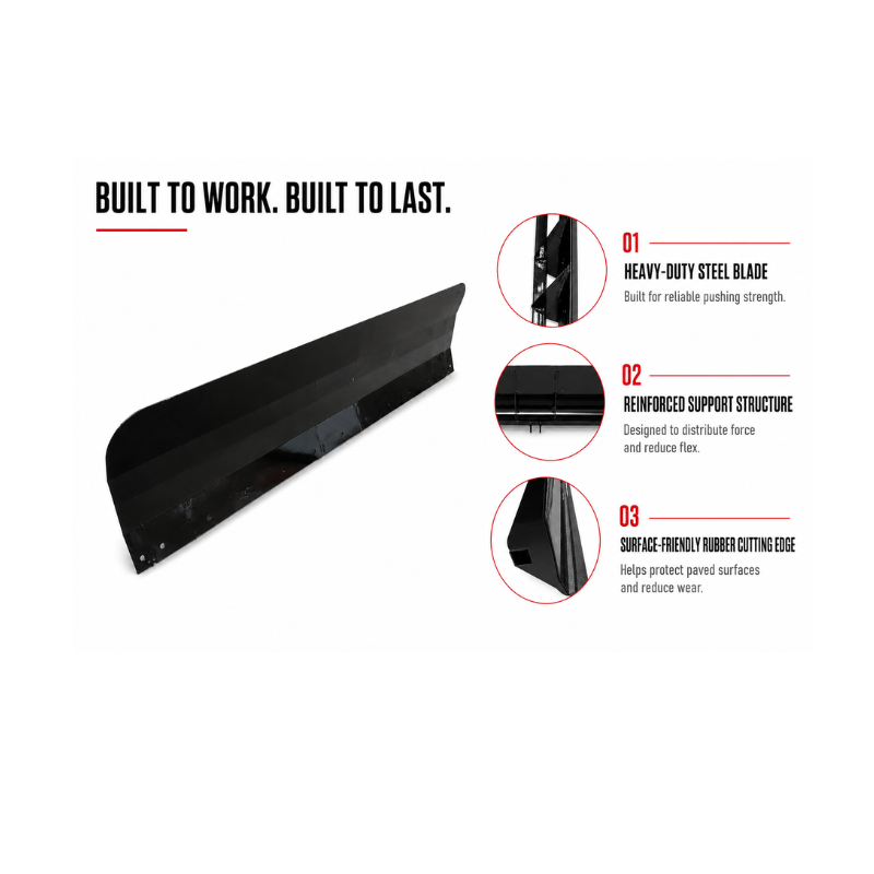 Multi-purpose Snow Blade Attachment for R55 Tracked Mower