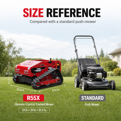 R55X R/C Lawn Mower