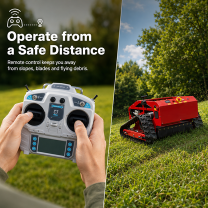 R55X R/C Lawn Mower