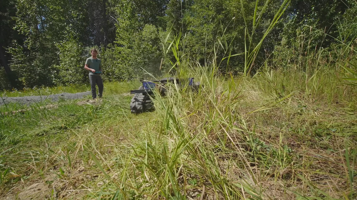 R55 Remote Control Lawn Mower | Gas Powered for Brush & Snow Clearing ...