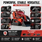 DK480 Hydraulic Mini Skid Steer Loader
