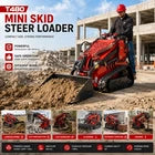DK480 Hydraulic Mini Skid Steer Loader