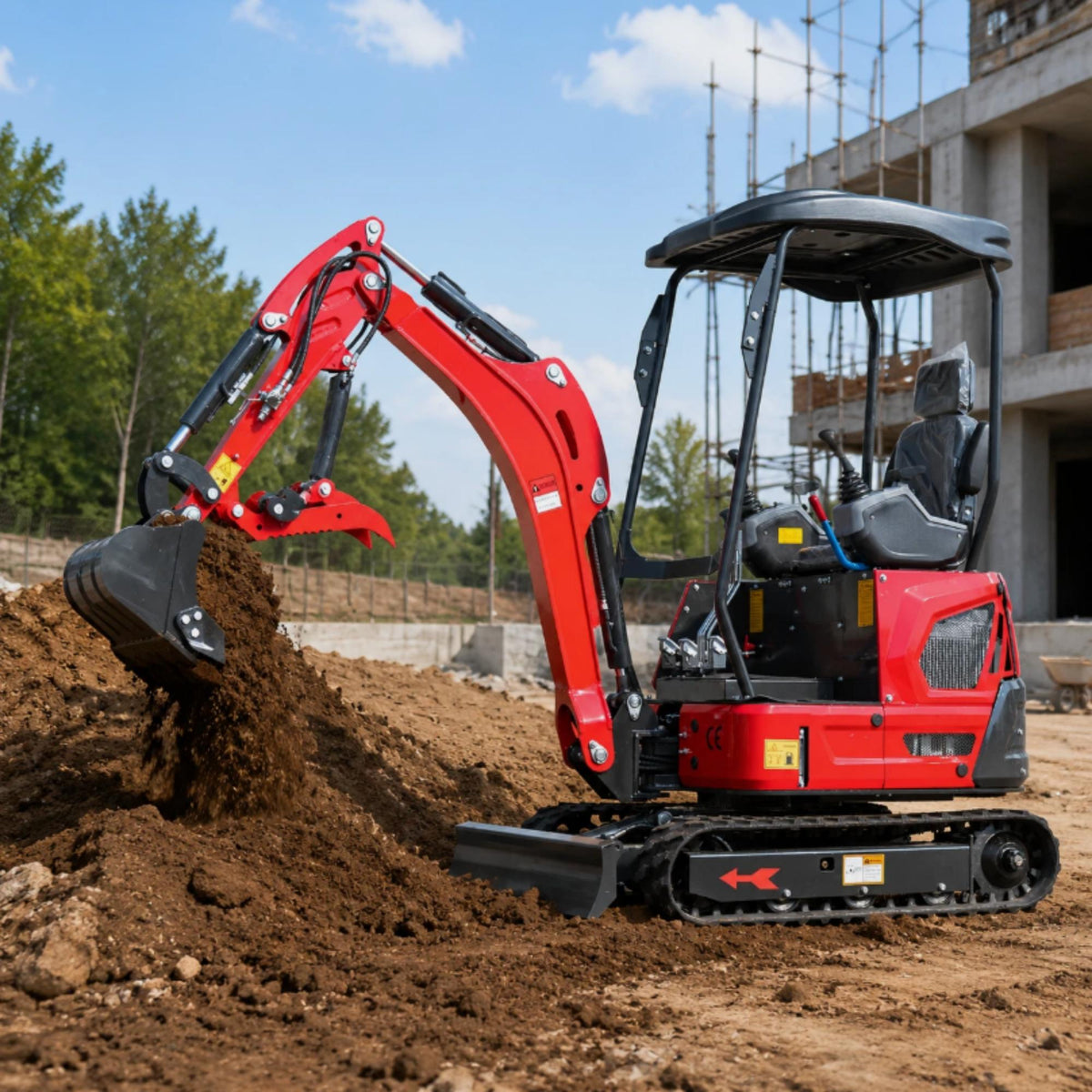 DK18 Mini excavator