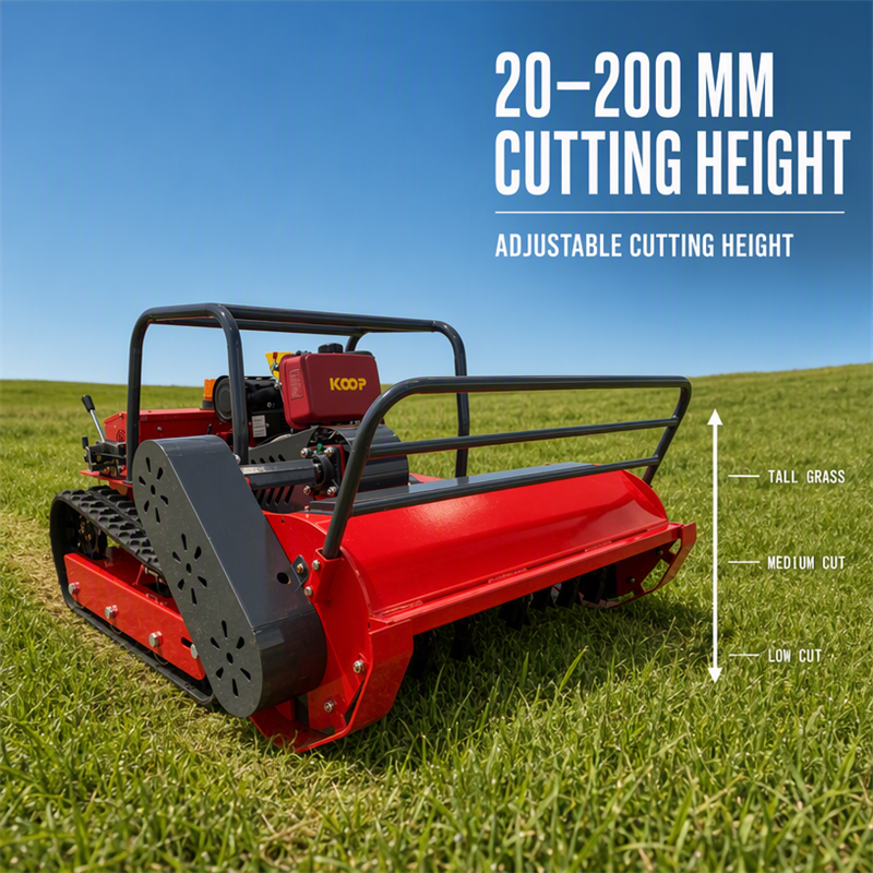 Remote Control Flail Mower