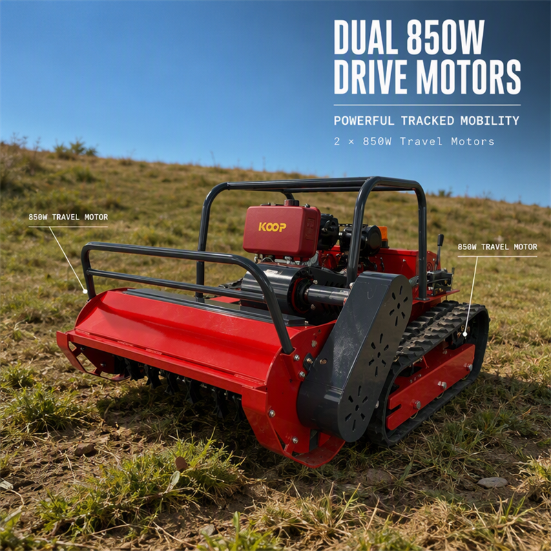 Remote Control Flail Mower