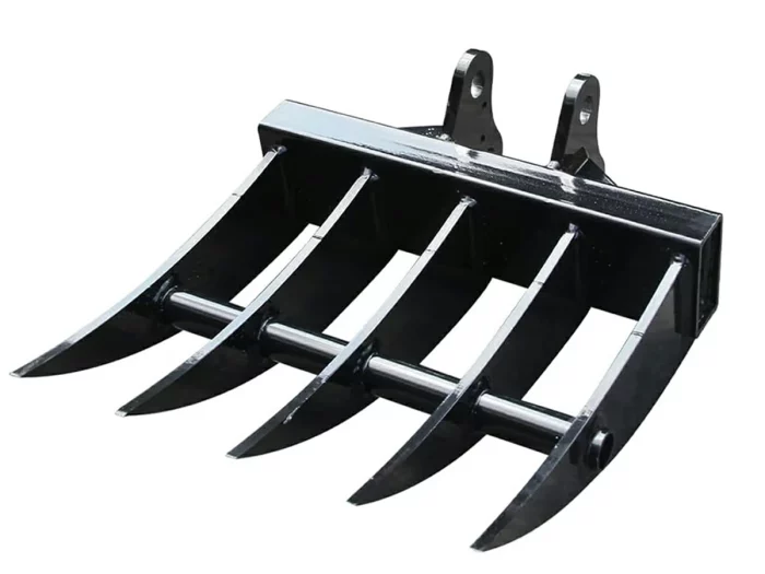DeepKron Metal Wide Backhoe Rake